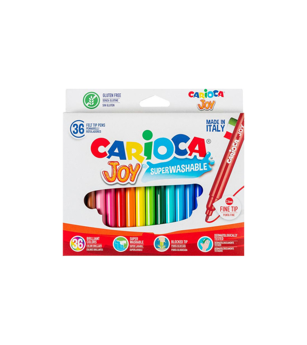 Μαρκαδόροι Carioca 36χρ Joy Superwashable