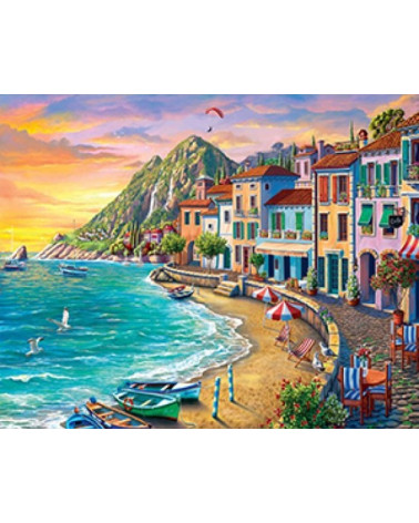 Σετ Ζωγραφικής Figured Art Beach Holidays Art 40x50cm