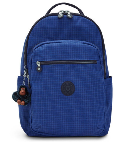 Σχολική Τσάντα Kipling Seoul Worker Blue RSr με Θέση PC15in