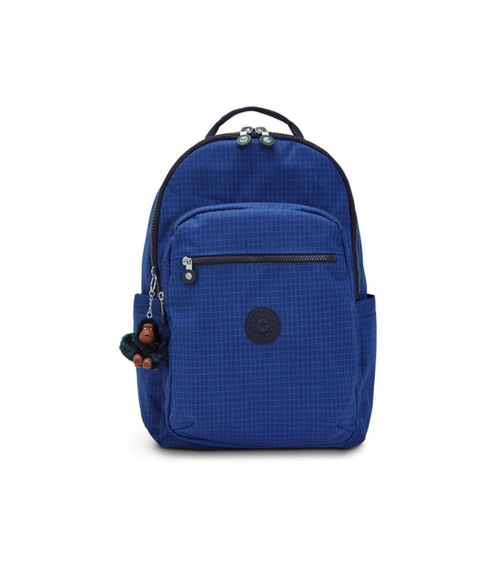 Σχολική Τσάντα Kipling Seoul Worker Blue RSr με Θέση PC15in