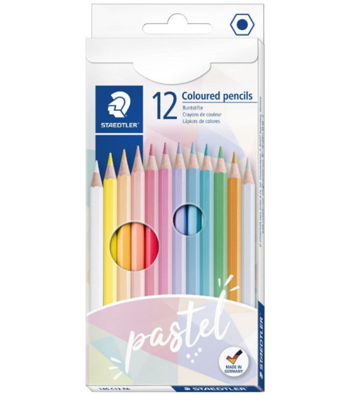 Ξυλομπογιές Staedtler Pastel 12χρ