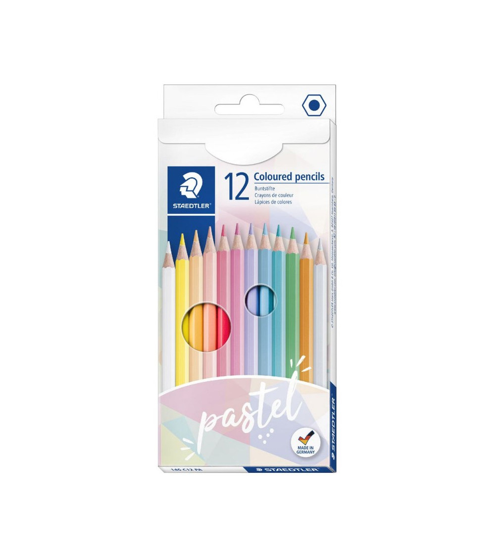 Ξυλομπογιές Staedtler Pastel 12χρ