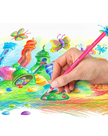 Ξυλομπογιές Staedtler Ergosoft 14χρ Brilliant Colors