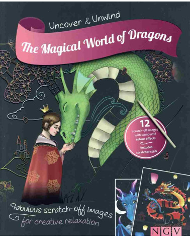 The Magical World of Dragons Doodle Scratch Book