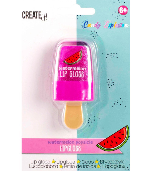 Lip Gloss Create it Candy Explosion Lollipop Watermelon