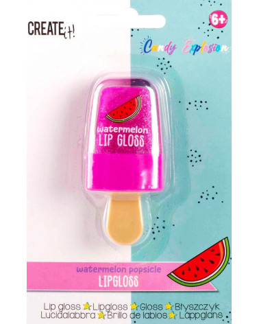 Lip Gloss Create it Candy Explosion Lollipop Watermelon