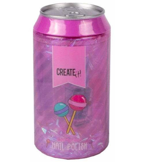 Βερνίκι Νυχιών Set3 Create it Candy can Nail Polish Pink