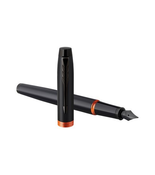 Στυλό Parker Rollerball IM Black Orange Vibrant Ring