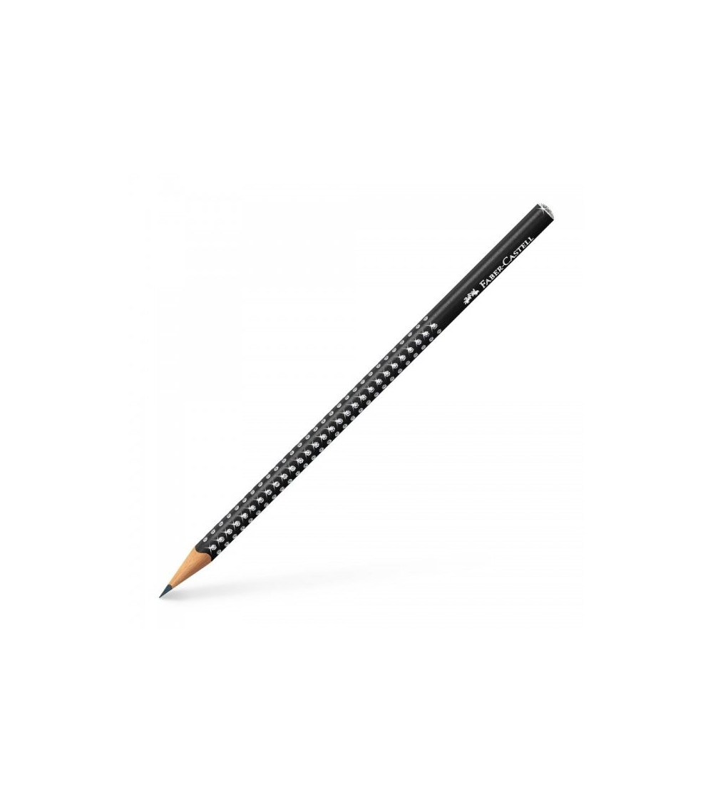 Μολύβι Faber Castell Grip Sparkle B Black