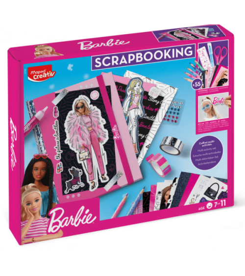 Σετ Ζωγραφικής Μaped Creative Λεύκωμα Barbie