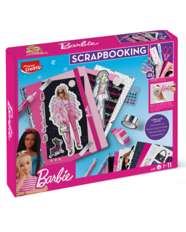 Σετ Ζωγραφικής Μaped Creative Λεύκωμα Barbie