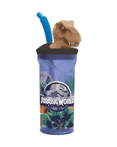 Ποτήρι 360ml Gim 3D Jurassic World Franchise