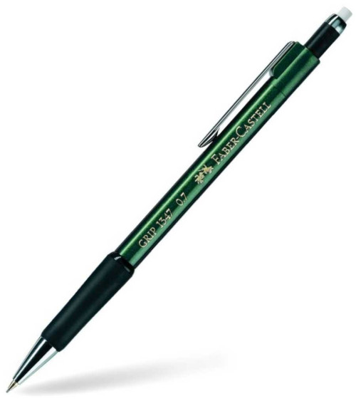 Μηχανικό Μολύβι Faber Castell 0.7 Grip 1345 Πρασινο