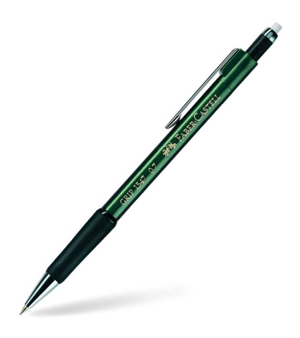 Μηχανικό Μολύβι Faber Castell 0.7 Grip 1345 Πρασινο