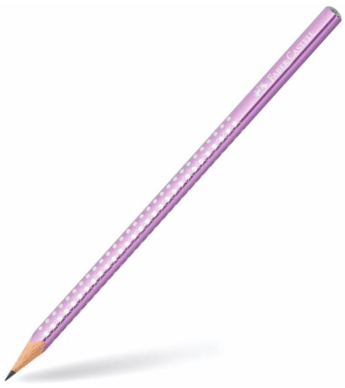 Μολύβι Faber Castell Sparkle B Metallic Violet