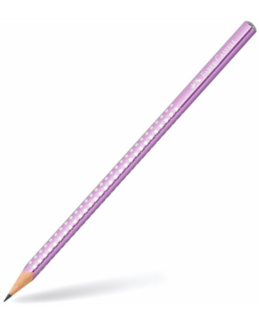 Μολύβι Faber Castell Sparkle B Metallic Violet