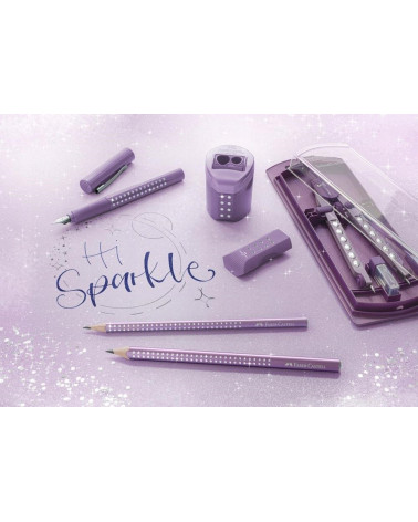 Μολύβι Faber Castell Sparkle B Metallic Violet