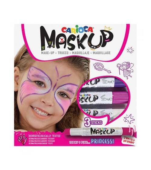 Μαρκαδόροι για το Πρόσωπο Carioca Mask Up Princess