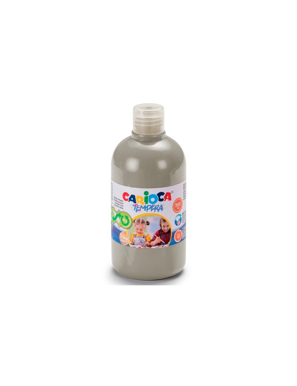 Τέμπερα 500ml Carioca 20 Silver 700γρ.