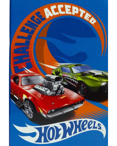 Τετράδιο Καρφίτσα Gim Hot Wheels Β5 40φ