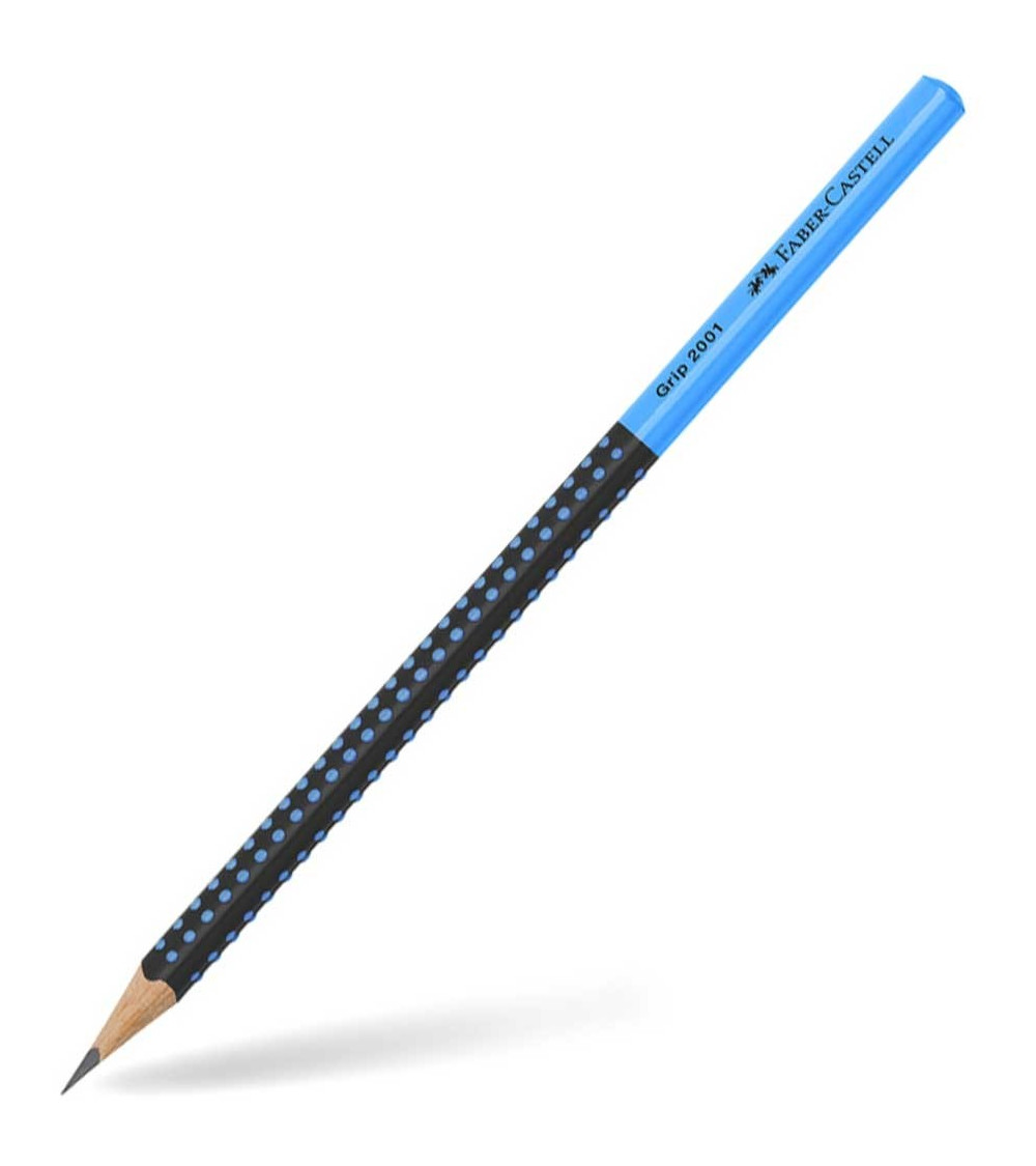 Μολύβι Faber Castell Grip 2001 2B Black Blue