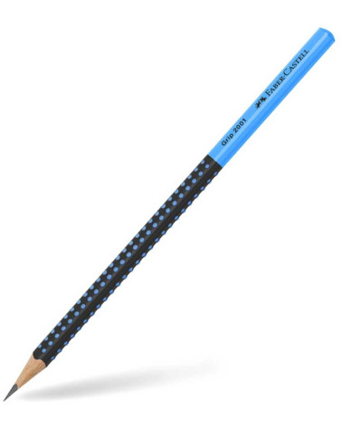 Μολύβι Faber Castell Grip 2001 2B Black Blue