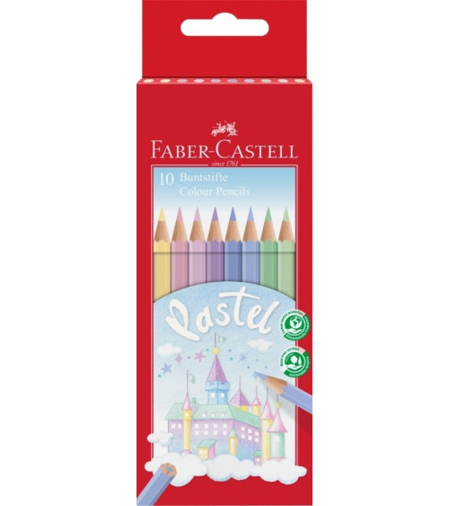 Ξυλομπογιές Faber Castell 10χρ Pastel Color