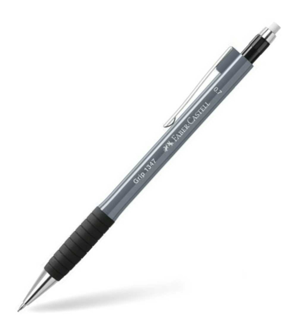 Μηχανικό Μολύβι Faber Castell 0.7 Grip 1347 Grey