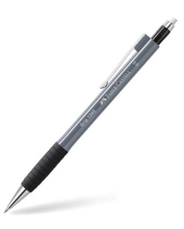 Μηχανικό Μολύβι Faber Castell 0.5 Grip 1345 Grey