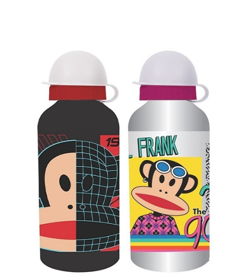 Παγούρι 580ml Paul Frank Black Silver 2Σχεδια