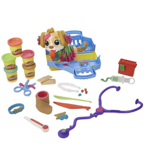 Πλαστελίνη Hasbro Play-Doh Care N Carry Vet Playset