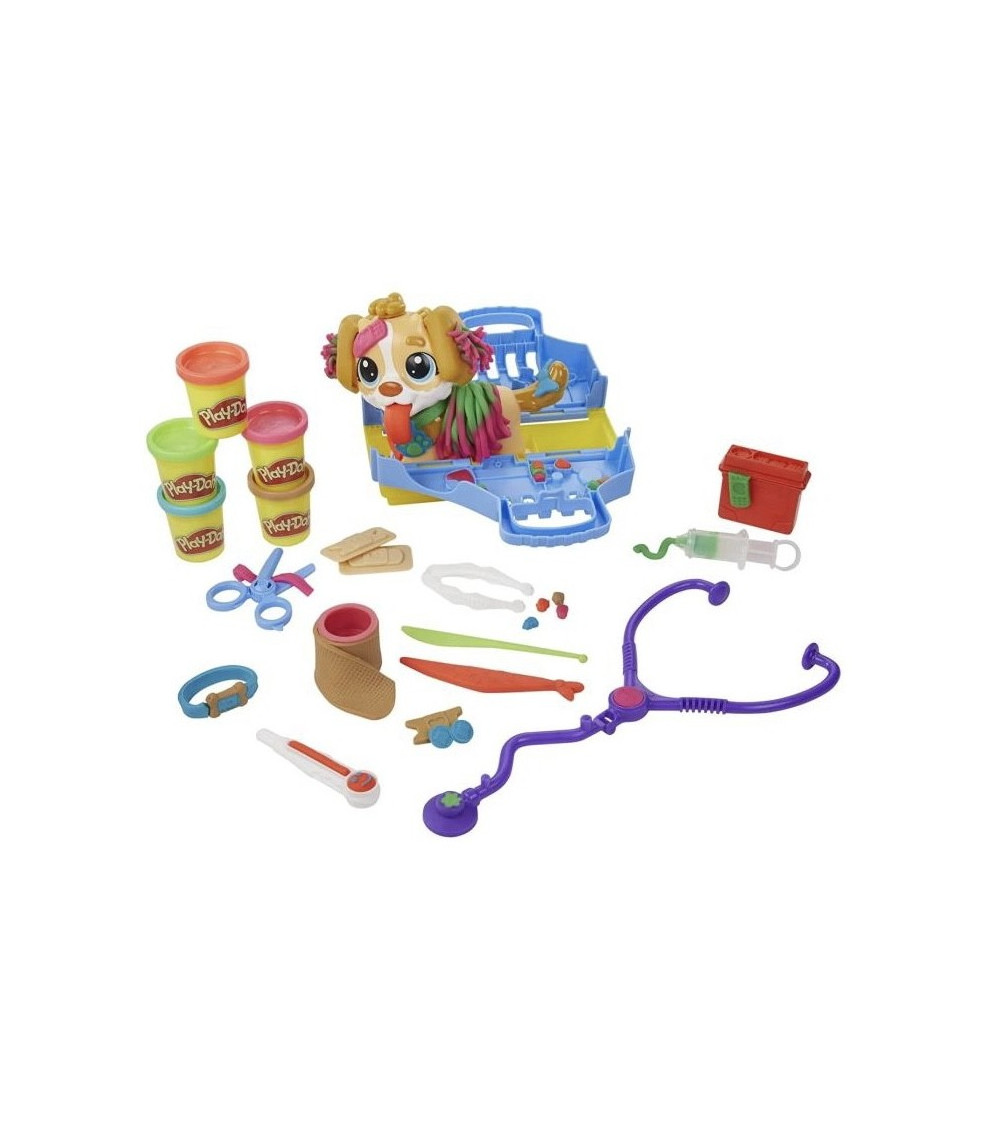 Πλαστελίνη Hasbro Play-Doh Care N Carry Vet Playset