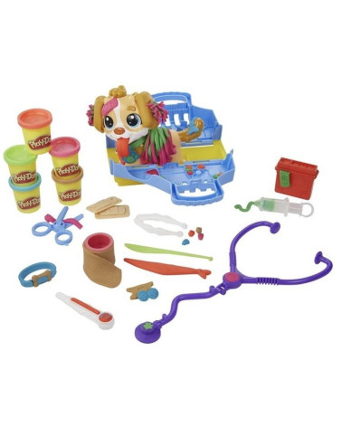 Πλαστελίνη Hasbro Play-Doh Care N Carry Vet Playset