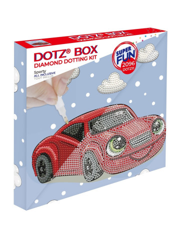 Κάδρο με Ψηφίδα Diamond Dotz Box Sporty