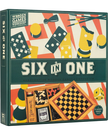 Επιτραπέζιο 6+1 Παιχίδια Professor Six In One Compendium