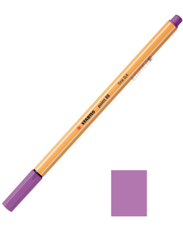 Μαρκαδοράκι 88/62 Stabilo Point 0.4 Grey Violet