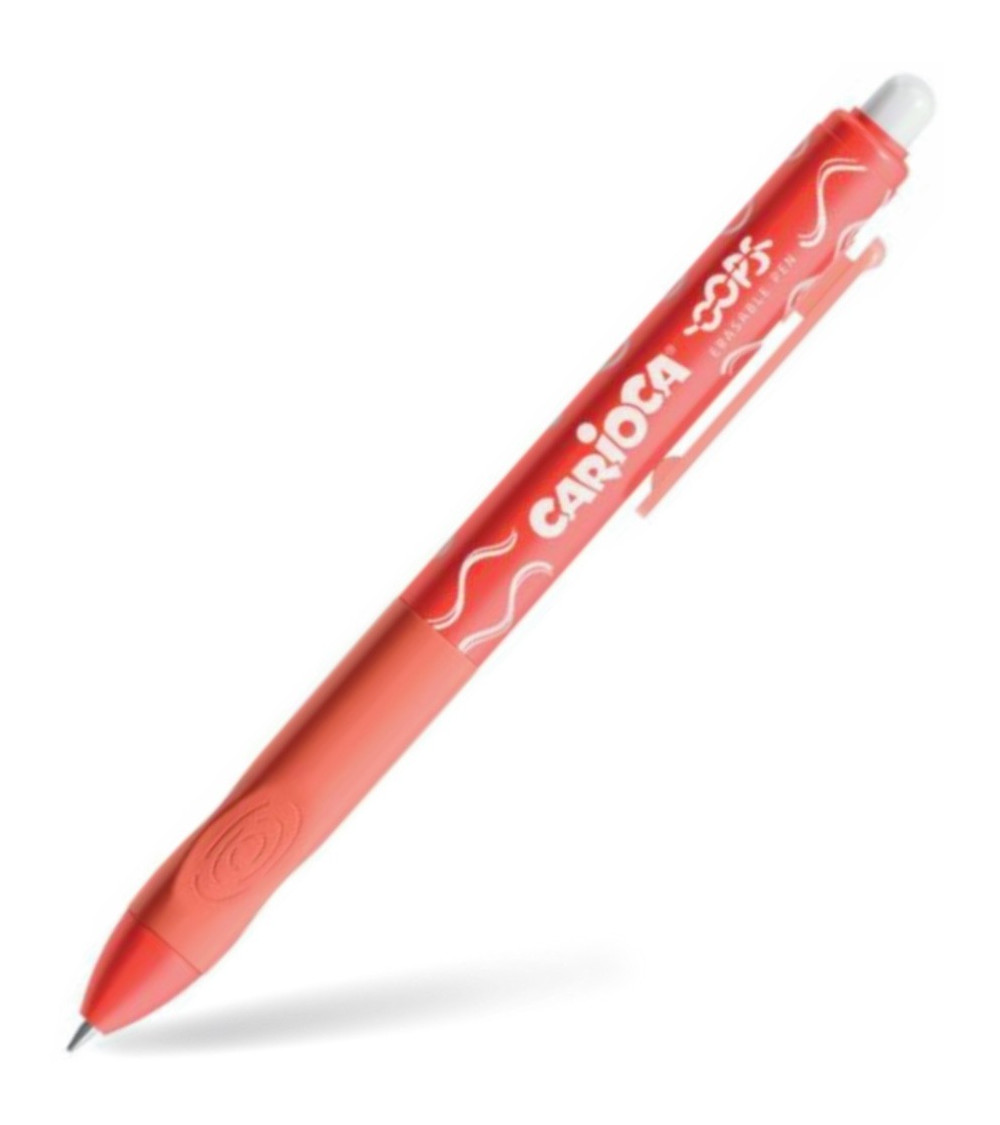 Στυλό Carioca Oops Erasable Grip 0.7 που Σβήνει Κόκκινο