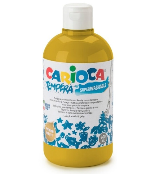 Τέμπερα 500ml Carioca 19 Χρυσό