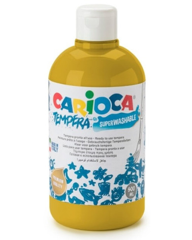 Τέμπερα 500ml Carioca 19 Χρυσό