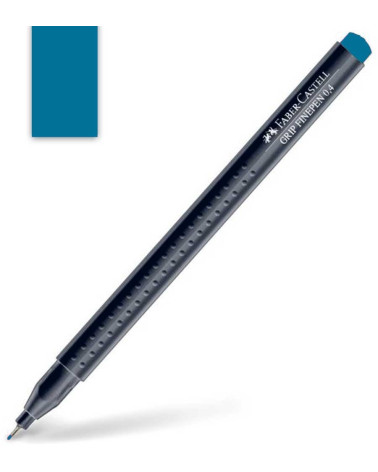 Μαρκαδοράκι Faber Castell Grip Finepen 0.4mm Cobalt Turquoise