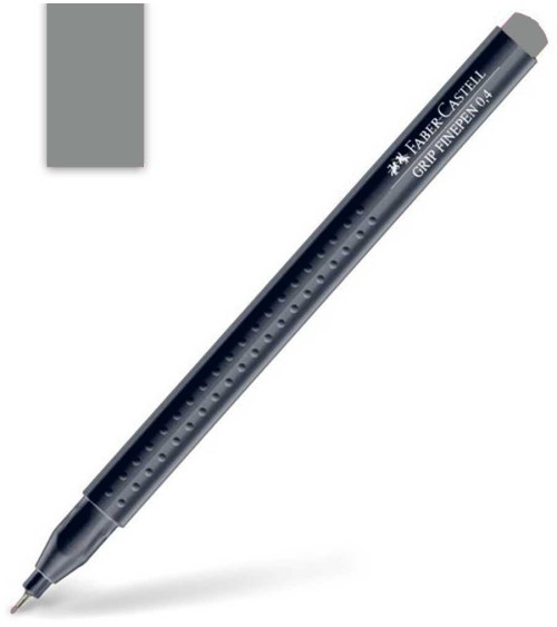 Μαρκαδοράκι Faber Castell Grip Finepen 0.4mm Warm Grey IV