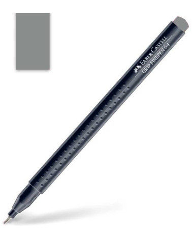 Μαρκαδοράκι Faber Castell Grip Finepen 0.4mm Warm Grey IV