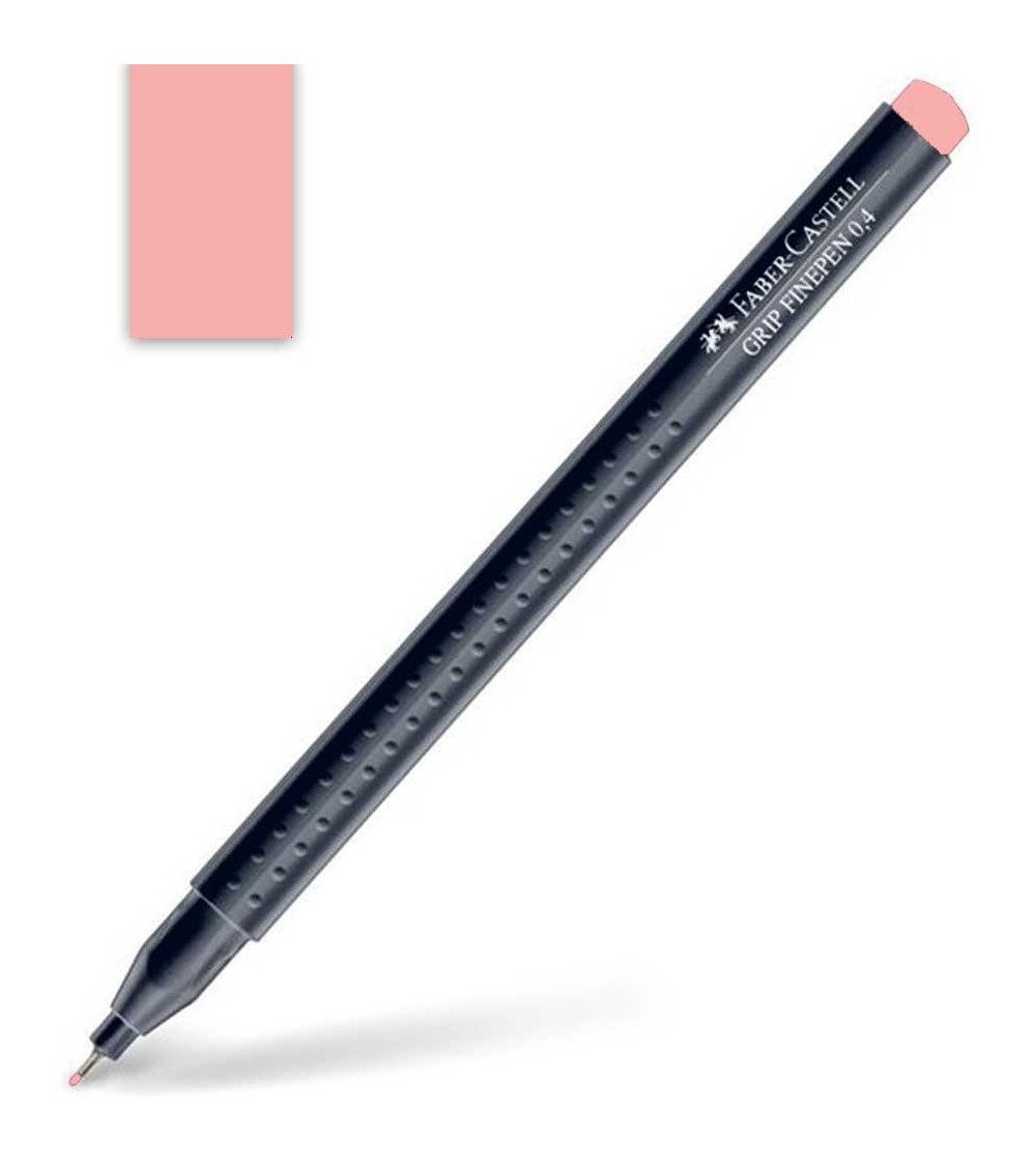 Μαρκαδοράκι Faber Castell Grip Finepen 0.4mm Dark Flesh