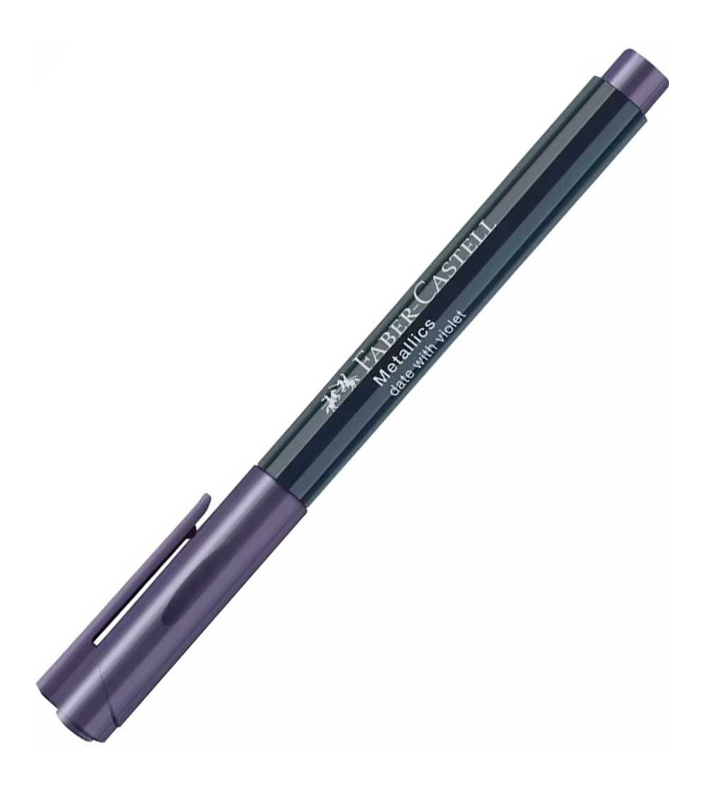 Μαρκαδόρος Faber Castell Metallic Date With Violet