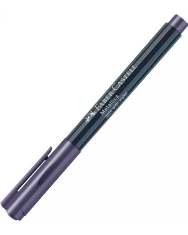 Μαρκαδόρος Faber Castell Metallic Date With Violet