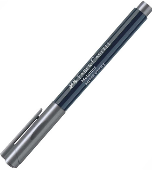 Μαρκαδόρος Faber Castell Metallic Asphalt Cowboy