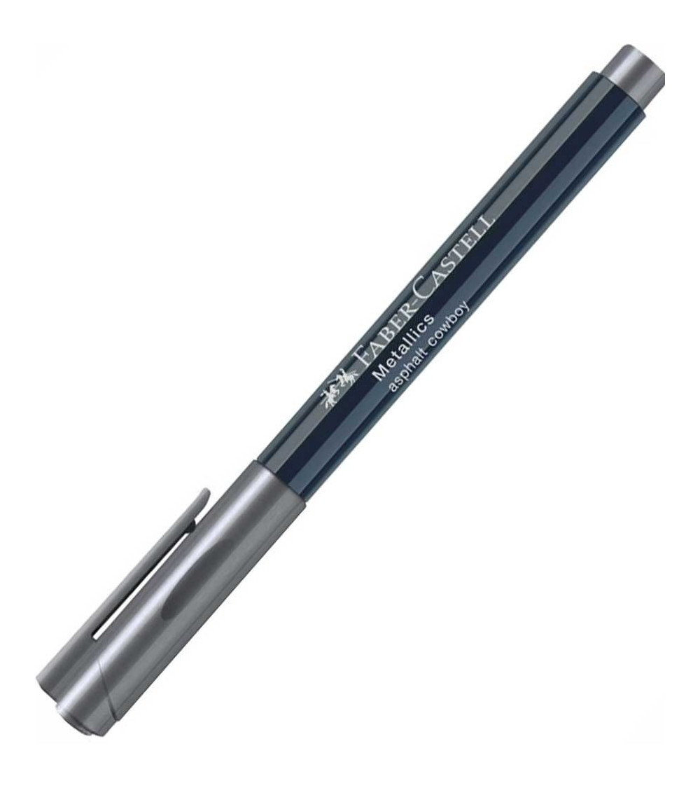 Μαρκαδόρος Faber Castell Metallic Asphalt Cowboy