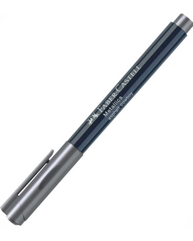 Μαρκαδόρος Faber Castell Metallic Asphalt Cowboy