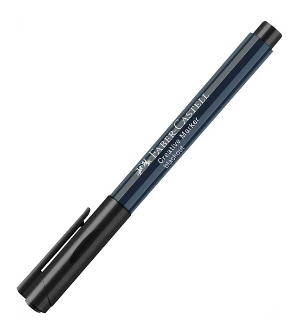 Μαρκαδόρος Faber Castell Metal Creative Marker Black