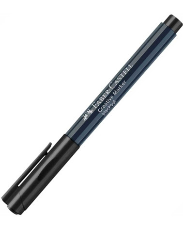 Μαρκαδόρος Faber Castell Metal Creative Marker Black